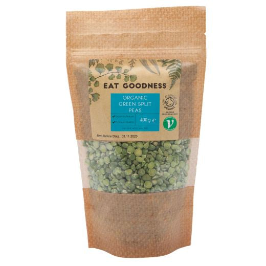 Eat Goodness Organic Green Split Peas 400g