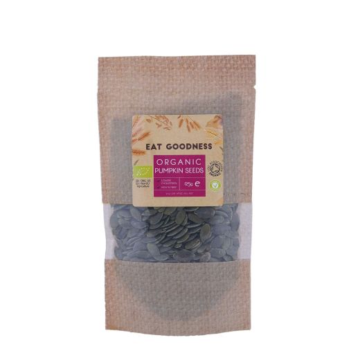 Eat Goodness Org Pumpkin Seed Kernels 125G (12X125GR) - Aytac Foods Wholesale