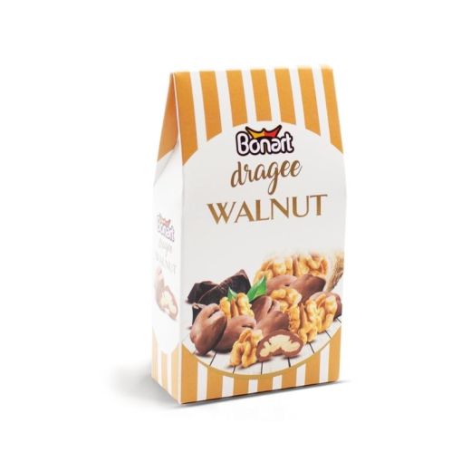 Jm Bonart (19) Dragee Milk Chocolate Walnut (1517) , 100G - Aytac Foods Wholesale