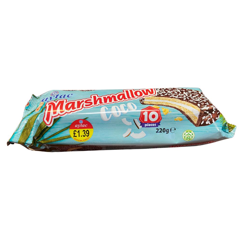 Aytac Marshmallow Sandwich Coconut (220GX12) - Aytac Foods Wholesale