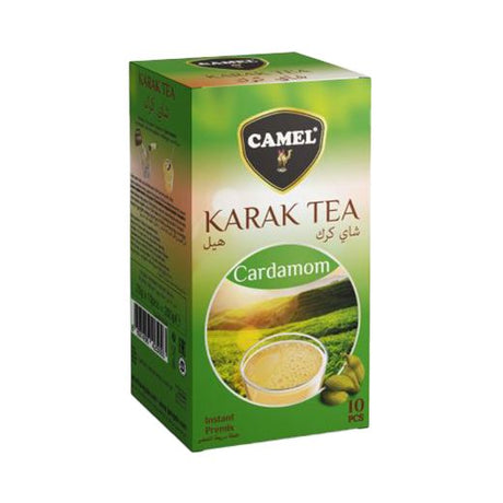 Camel Karak Tea Cardamom 20G Box (24x20G) - Aytac Foods Wholesale