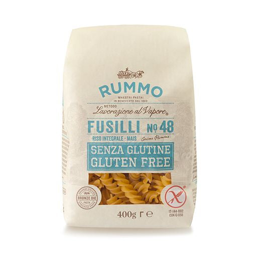 Rummo Gluten Free Fusilli No. 48 400g wholesale box