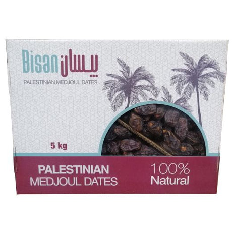 Bisan Palestinian Medjoul Dates , 5KG - Aytac Foods Wholesale