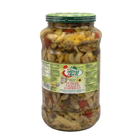 Attina' Home Made Style Cultivated Mushrooms (2x3100ML) - Aytac Foods Wholesale
