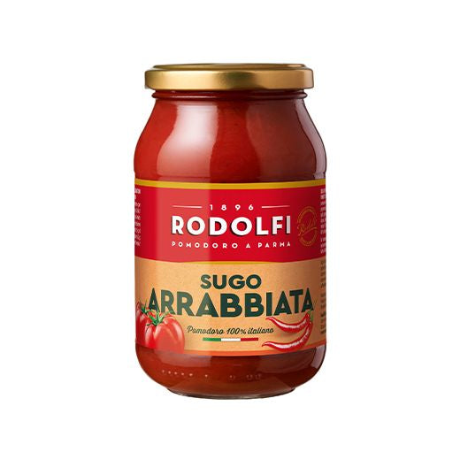 Rodolfi Arrabbiata Tomato Sauce 400g wholesale box