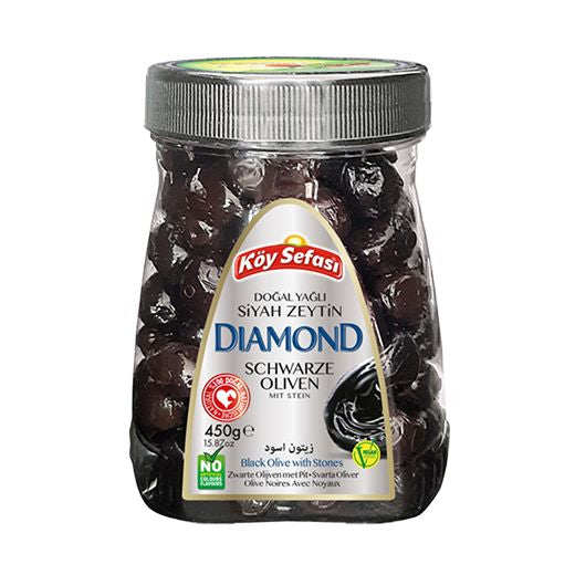 Koy Sefasi Black Olive Gemlik Yagli Sele Diamond (10x450g)