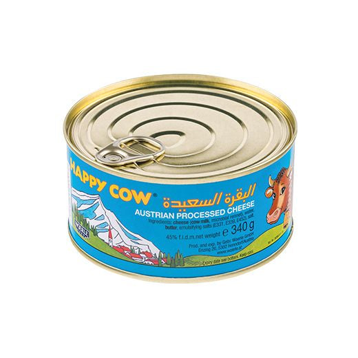 Happy Cow Processed Cheese Tins (24*340g) - Aytac Foods Wholesale