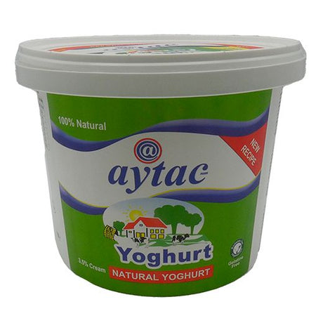 Aytac Natural Yoghurt 3.5% Y* (2.5KG) x 1 - Aytac Foods Wholesale