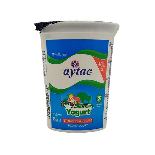 Aytac Strained Yoghurt 10% Fat 450g x 12 - Aytac Foods Wholesale
