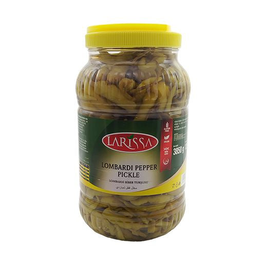Larissa Pickled Lombardi Peppers (6 x 3000cc)