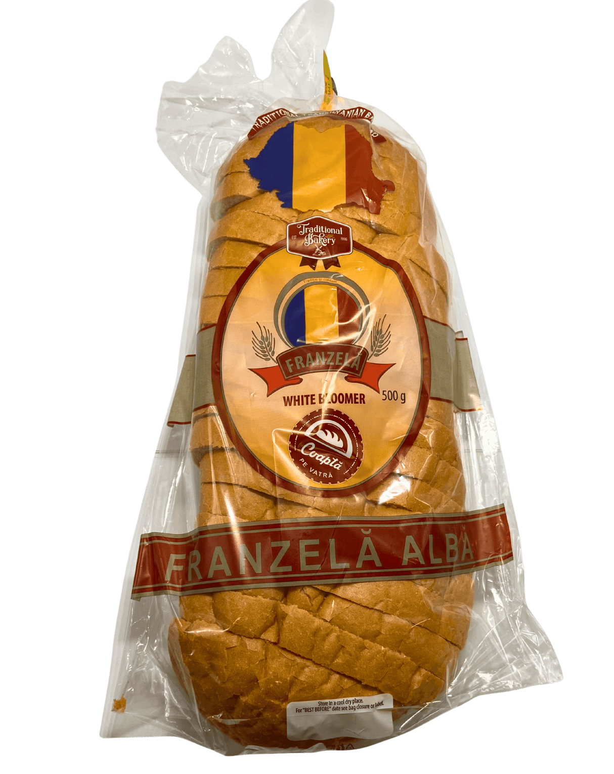 OZB Traditional Franzela White Bloomer - 500g - Aytac Foods Wholesale