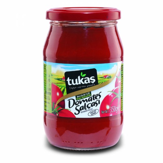 Tukas Tomato Paste Jar 28/30Bx (12x350GR)