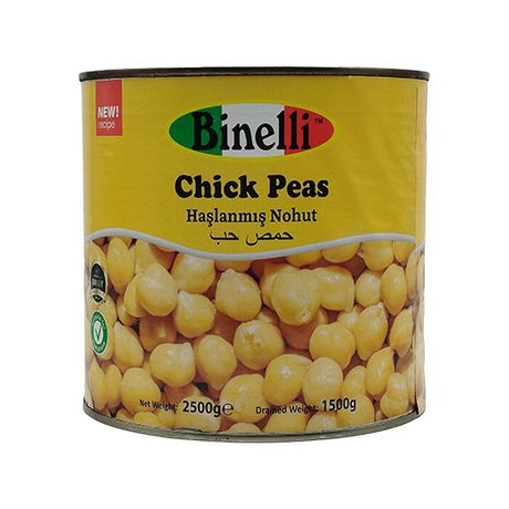 Binelli Chick Peas (6x2.5KG) - Aytac Foods Wholesale
