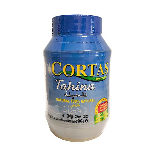 Cortas Tahina Sesame Paste 907g x 6 (PET Jar) - Aytac Foods Wholesale