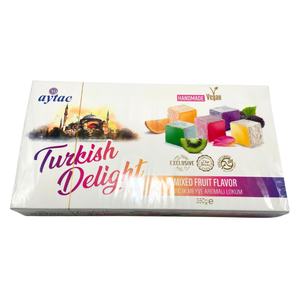 Aytac Turkish Delight Bowl With Fruit 12x350GR