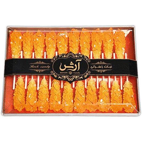 Arash Rock Candy Saffron Medium (350G) x 24 - Aytac Foods Wholesale