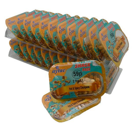 Aytac Hot & Spicy Chickpea (Tray) (35GR) x 24 - Aytac Foods Wholesale