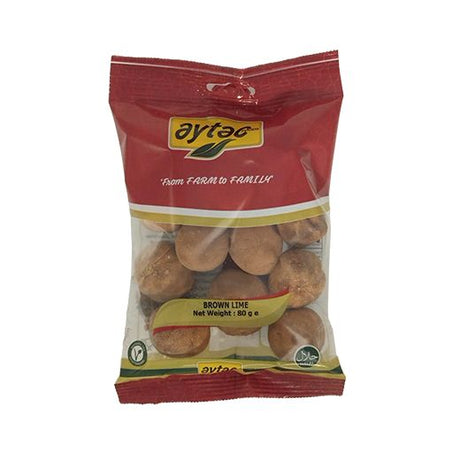 Aytac Dried Lime Brown (Nut Bag) (10x80GR) - Aytac Foods Wholesale