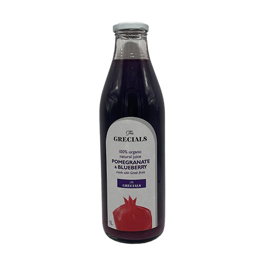 Grecials Pomegranate Blueberry Juice Organic (6*1l) - Aytac Foods Wholesale