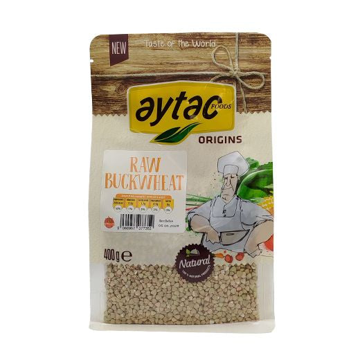 Aytac Raw Buckwheat 400g x 8 - Aytac Foods Wholesale