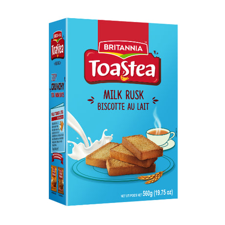 Britannia Milk Rusks , 560GR - Aytac Foods Wholesale