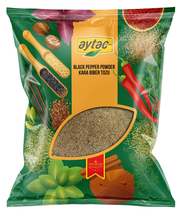 AYTAC SPICE BLACK PEPPER POWDER 5*1KG - Aytac Foods Wholesale