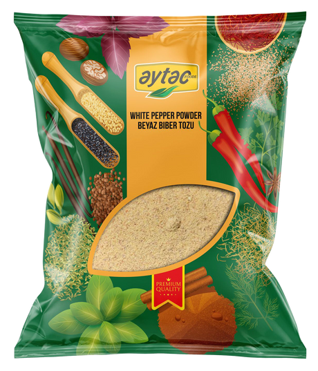 AYTAC SPICE WHITE PEPPER POWDER 5*1KG - Aytac Foods Wholesale