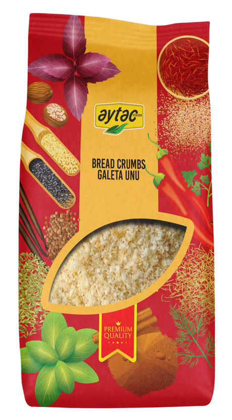 AYTAC SPICE BREADCRUMBS 8*600GR - Aytac Foods Wholesale