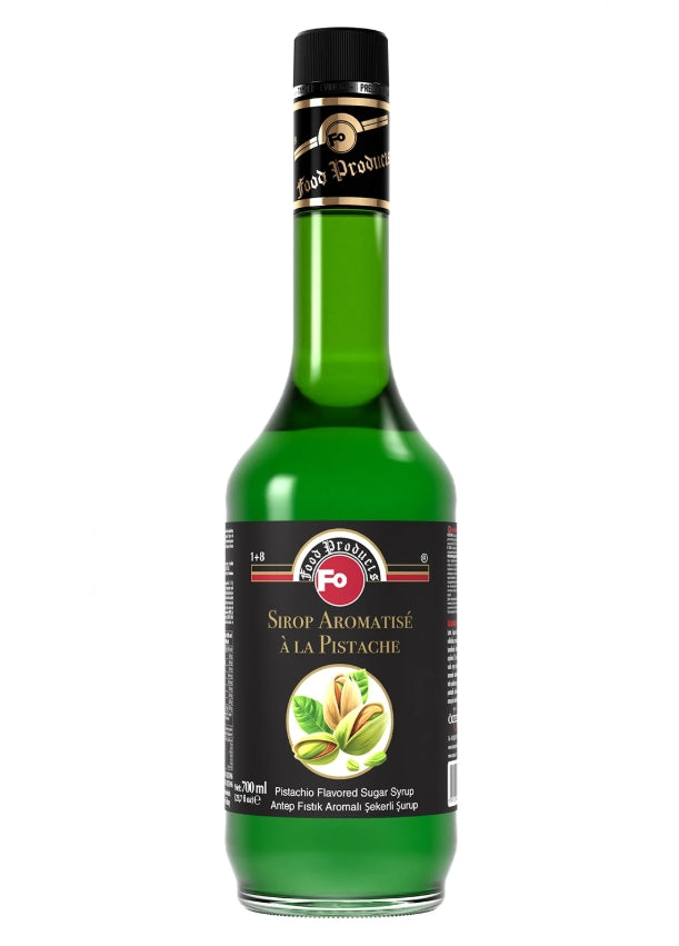Fo Pistachio Flavoured Syrup 70cl - Pack of 6 - Aytac Foods Wholesale