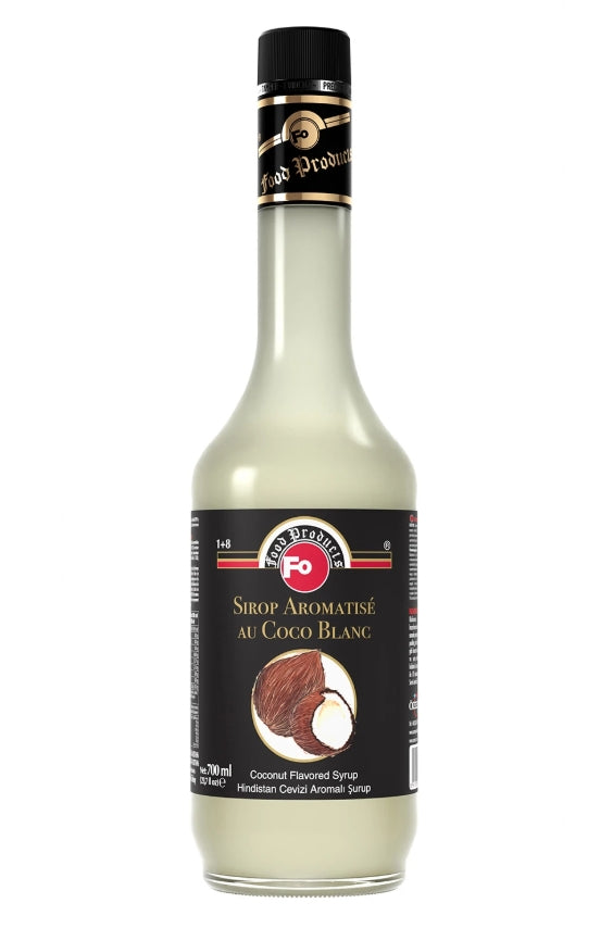Fo Coconut Flavoured Syrup 70cl - Pack of 6 - Aytac Foods Wholesale