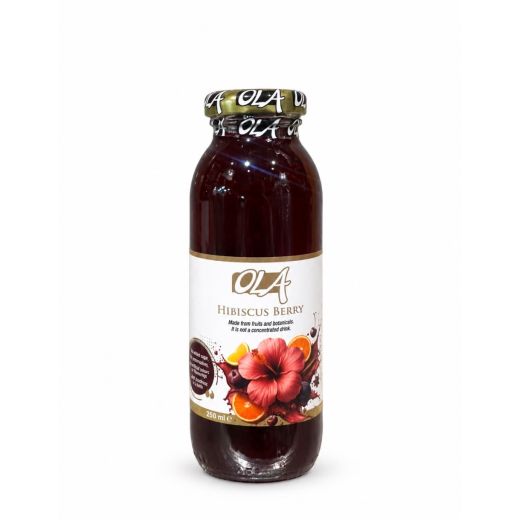 Ola Hibiscus Berry Drink 250ml wholesale case of 20