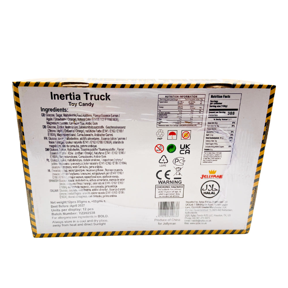 JM Inertia Truck Candy 12x5g x 12PCS - Aytac Foods Wholesale