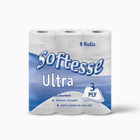 Softesse TT 3 PLY White 5x9(Rolls) - Aytac Foods Wholesale