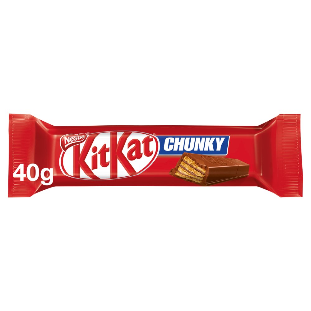 JM Kit Kat Chunky Chocolate Bar 40g (Pack of 24)