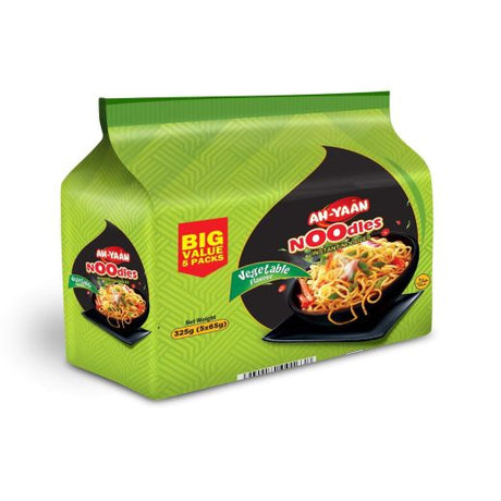 Ah-Yaan Instant Vegetable Noodles (12x5X65GR) - Aytac Foods Wholesale