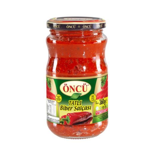 Oncu Mild Pepper Paste (Jar) (12x370GR) - Aytac Foods Wholesale