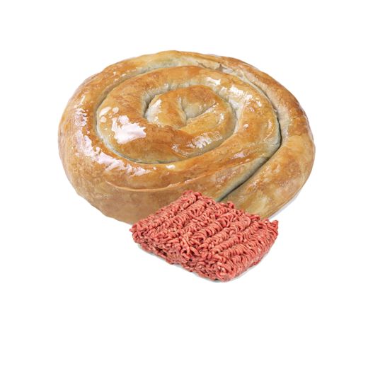 Arabatzis (Gul Kiyma) Twirled Pie With Minced Meat (40x220GR)