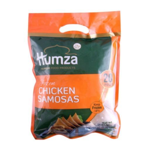 Humza Chicken Samosas 20 Pieces 650g (Pack of 15)