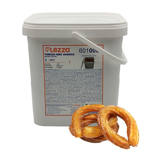 Lezza Turkish Ring Churros (Halka Tatlisi) (84X60GR) - Aytac Foods Wholesale