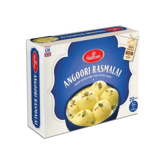 Haldiram Chilled Angoori Kesar Rasmalai (500g) product image