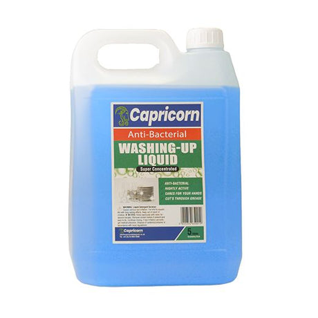 Capricorn Antibacterial Washing Up Liquid (15%) 5L - Aytac Foods Wholesale