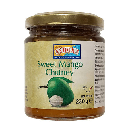 Ashoka Mango Chutney Sweet (6x230GR) - Aytac Foods Wholesale
