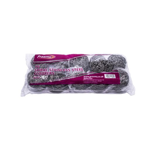 Ctr Preema 10 Spiral Stainless Steel Scourers 60g product image