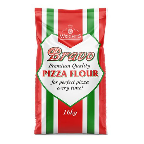 Bravo Premium Quality Pizza Flour 16Kg - Aytac Foods Wholesale