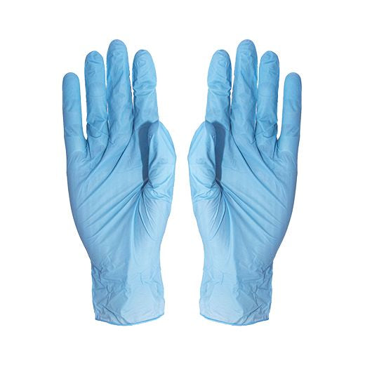 Preema Blue Vinyl Gloves Softer X-Large (Powder - Free) (10X100pcs) - Aytac Foods Wholesale