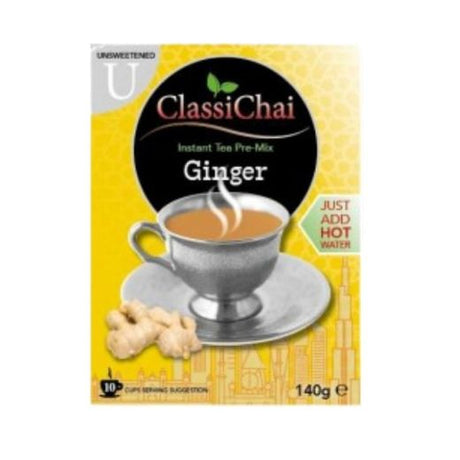 Classi Chai Ginger Unsweetened (10x5 PCSx140g) - Aytac Foods Wholesale