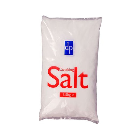 Dp Cooking Salt Bag (6x1.5KG) - Aytac Foods Wholesale