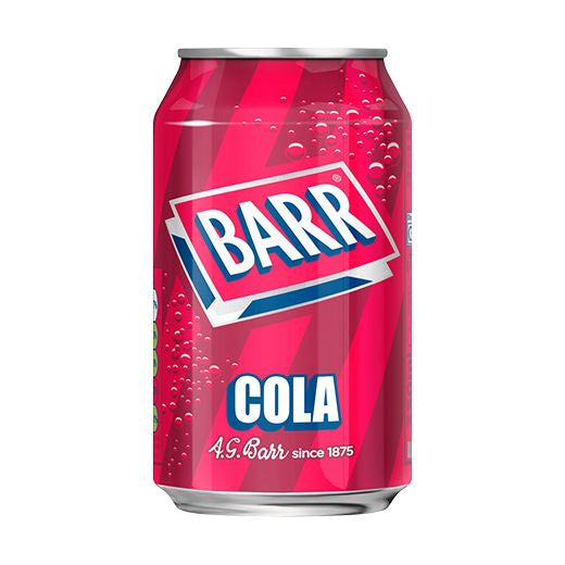 Ag Barr Cola 330ml Can – Case of 24 x 330ml