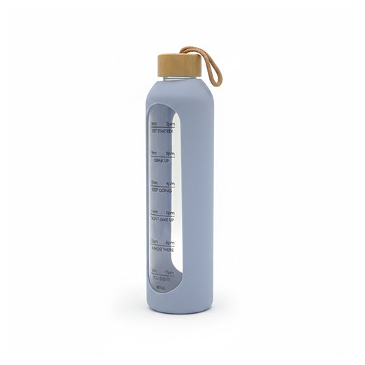 Csm Glass Drinks Bottle With Lid 1000ml - Blue product image