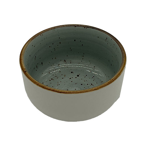 Csm Round Snack Bowl 3.5Inc - Duck Egg With Brown Rim (1 pcs) product image